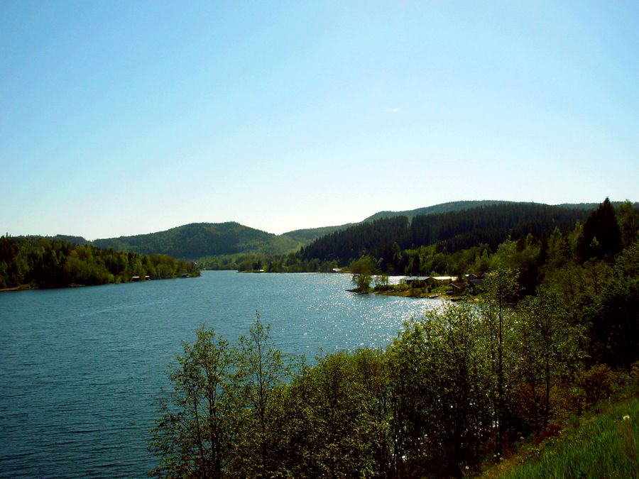 the closed end of the fjord