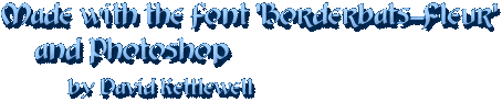made with the font Borderbats-Fleur