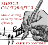 Musica Calligrafica - click to continue